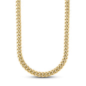 Miami Cuban Chain in Hollow Yellow Gold - 8mm
