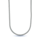 Miami Cuban Chain in Sterling Silver - 5mm
