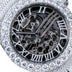 Moissanita Helada de 42MM Alpha Era® Esqueleto Luminoso 316