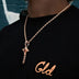 Star Key Pendant in Rose Gold