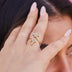GLD Signature Star Ring - Yellow Gold Vermeil