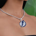 Tampa Bay Lightning Official NHL Logo Pendant in White Gold