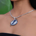 Tampa Bay Lightning Official NHL Logo Pendant in White Gold