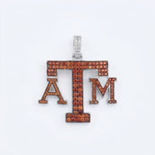 Texas A&M Aggies in White Gold