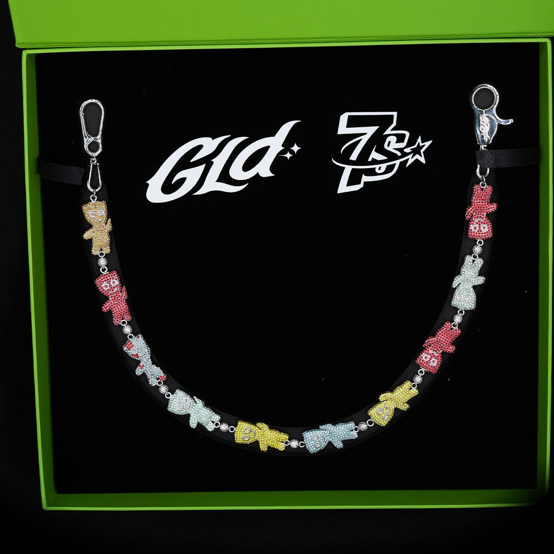 GLD X Triple Sevens Miami Sour Sevens Wallet Chain- The GLD Shop