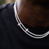 3MM Diamond Cross Tennis Chain