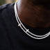 3MM Diamond Cross Tennis Chain