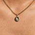 Astrology Coin Pendants in Yellow Gold