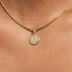 Astrology Coin Pendants in Yellow Gold
