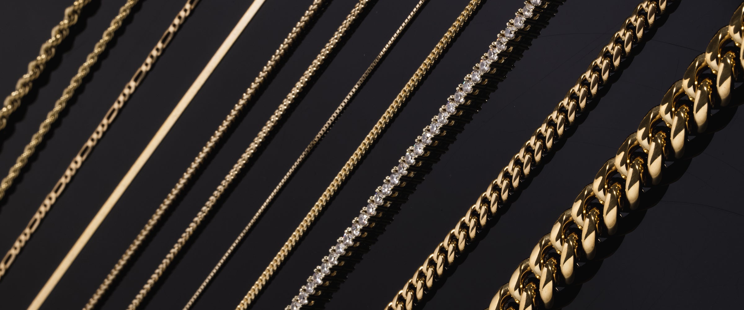 Gold Chains for Men | Iced & Solid Chains | GLD – The GLD Shop