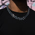 Circular Chain + Bracelet Bundle in White Gold