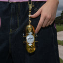 Accesorio Sujetador de Pelotas de Golf con Clip en Oro Amarillo