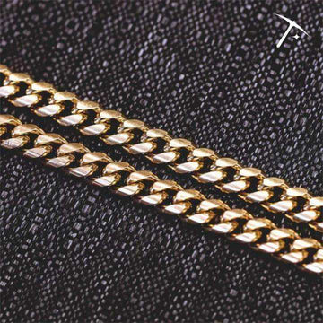 Cuban Link Chain in Yellow Gold - 5mm - The GLD Shop