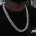 Diamond Cuban Link Chain in White Gold - 12mm - The GLD Shop