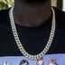 Diamond Cuban Link Chain in Yellow Gold - 12mm - The GLD Shop