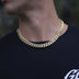 Diamond Cuban Link Chain in Yellow Gold - 12mm - The GLD Shop