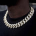 Diamond Cuban Link Chain in Yellow Gold - 19mm - The GLD Shop