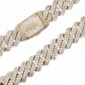 19MM Diamond Prong Cuban