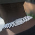 Diamond Prong Link Chain in White Gold - 19mm - The GLD Shop