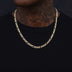 Figaro Link Chain in Yellow Gold - 5mm - The GLD Shop