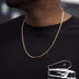 Franco Chain in Rose Gold - 3mm - The GLD Shop