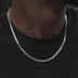 Franco Chain in White Gold - 3mm - The GLD Shop