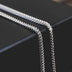 White Gold Franco Chain - The GLD Shop