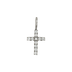 Heart and Cross Set in White Gold