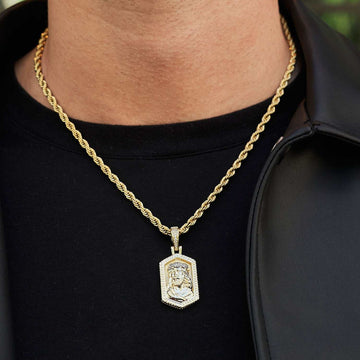 Dije de icono de Jesús