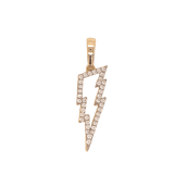 Micro Iced Lightning Bolt