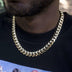 GLD Signature Cuban in Yellow Gold- 12mm - The GLD Shop