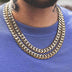 GLD Signature Cuban in Yellow Gold- 12mm - The GLD Shop