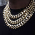 GLD Signature Cuban in Yellow Gold- 19mm - The GLD Shop