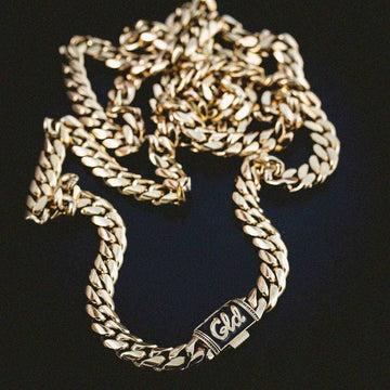 GLD Signature Cuban in Yellow Gold- 6mm - The GLD Shop