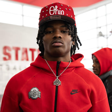 Colgante con el logotipo oficial de la NCAA de los Ohio State Buckeyes