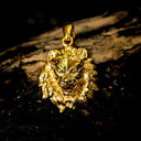 Micro león dorado