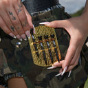 Golf Tee Belt Holder Accessory in Yellow Gold