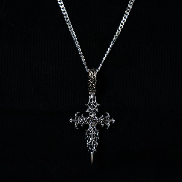 Motivo Drago Cross Pendant