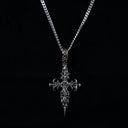Gotica Motivo Drago Cross Pendant
