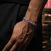 Iced Crown of Thorns Chain + Bracelet Bundle in White Gold