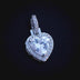 Iced Heart Pendant - The GLD Shop