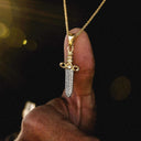 Iced Knife Pendant
