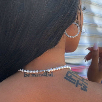 Iced Pearl Necklace