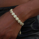 Iced Smiley Bracelet