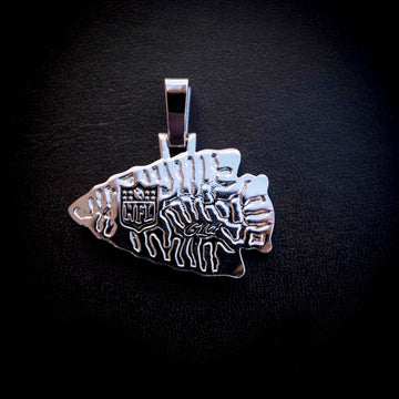 Kansas City Chiefs Pendant - The GLD Shop