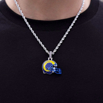 Los Angeles Rams Helmet Pendant - The GLD Shop