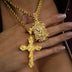 Medieval Cross Pendant in Yellow Gold