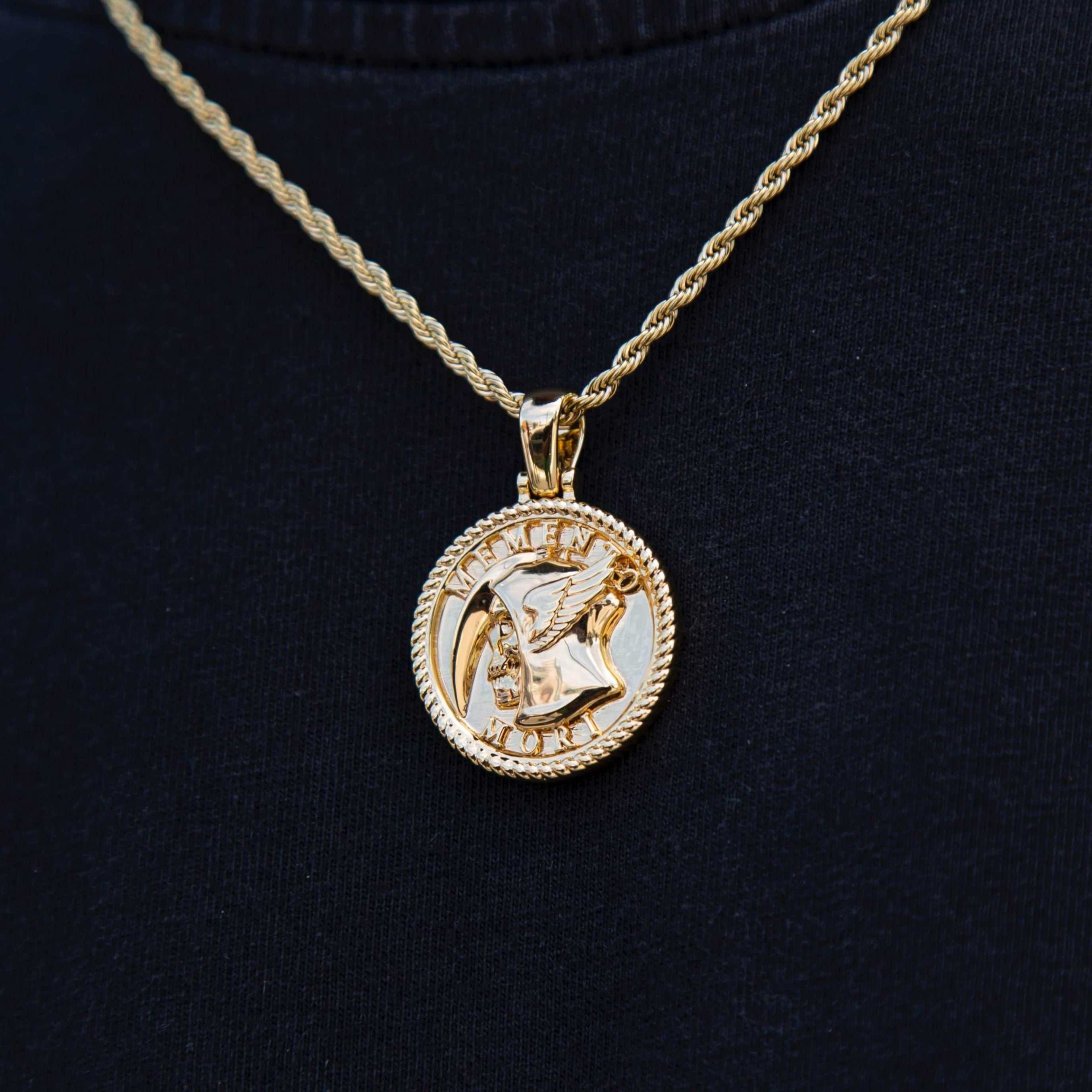 Memento Mori Coin Pendant- The GLD Shop