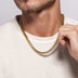Miami Cuban Link Chain in Yellow Gold - 8mm - The GLD Shop