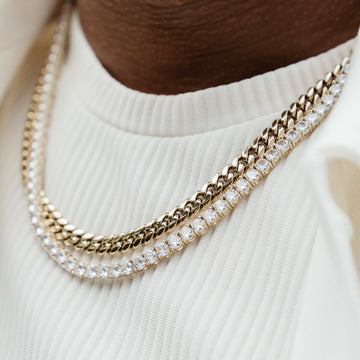Miami Cuban Link Chain in Yellow Gold - 8mm - The GLD Shop